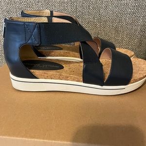 Size 9.5M Chelo wedge sandal from Adrienne Vittadini